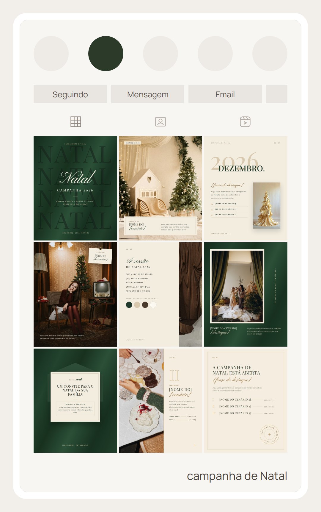 Feed: Campanha de Natal